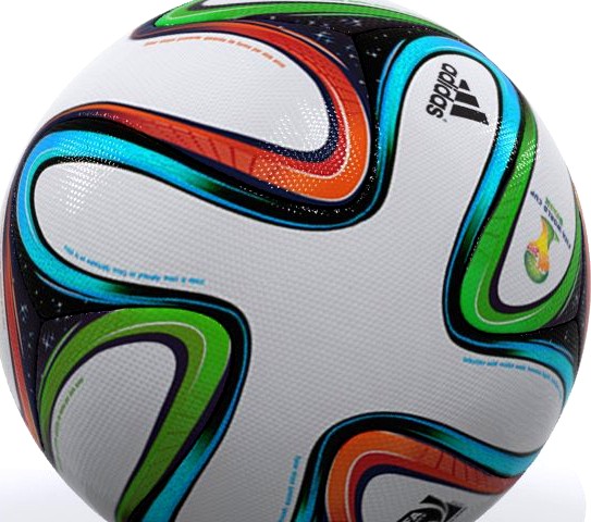 Adidas Brazuca 3D Official Match Ball World Cup 3D Model