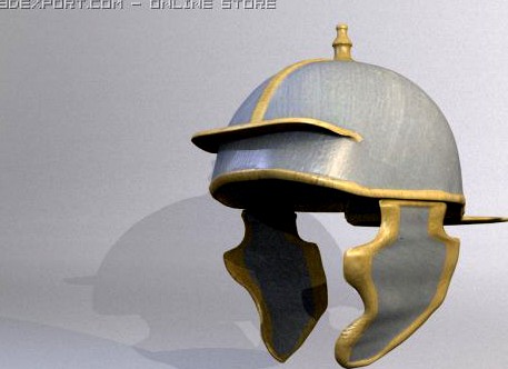 3D Model Roman Legionnaire Helmet 3D Model