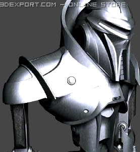 Download free Centurion Robot 3D Model