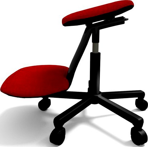 Ergonomic Stool 3D Model