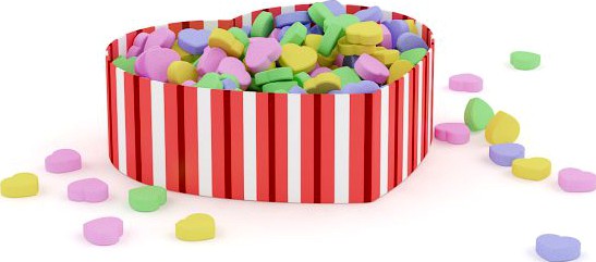 Box of Candies 3D Model