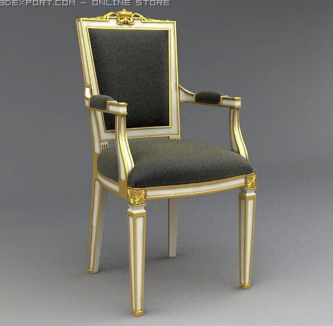 Chair 001 classic 3D Model