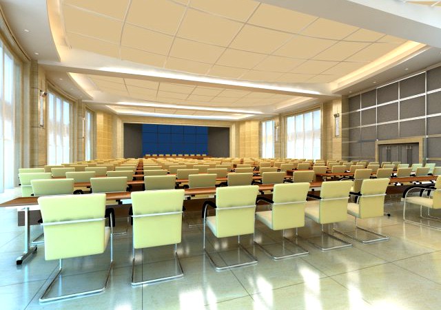 Conference spaces 061 3D Model