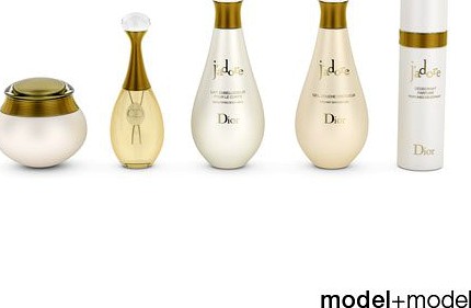 Dior J adore perfume set 3D Model