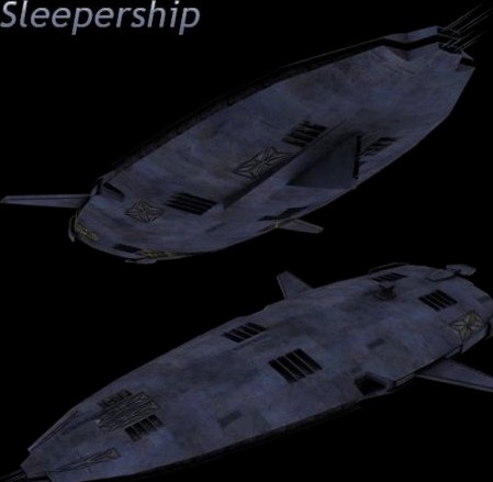 Sleepership 3D Model