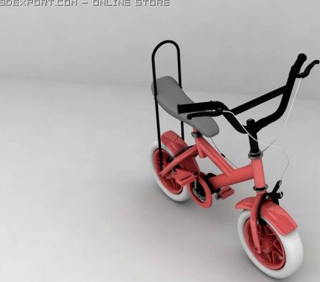 Kids bike 3D Model