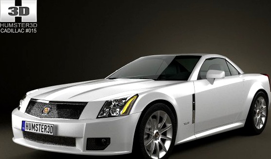 Cadillac XLR 2009 3D Model