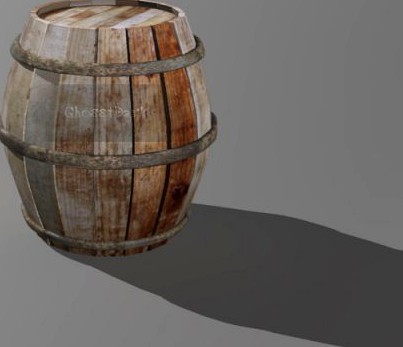 Barril 3D Model