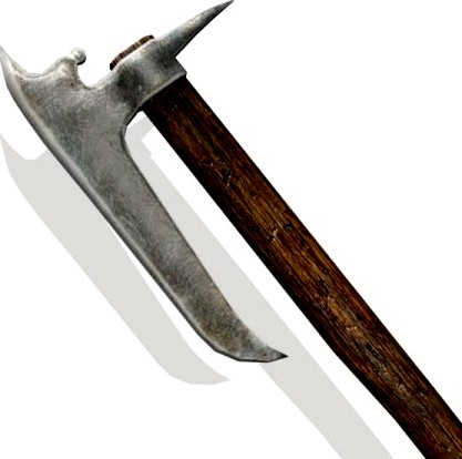 Bearded Battleaxe 3D Model