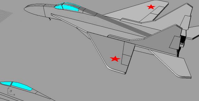 Catapult Foam Gliders MiG29 3D Model