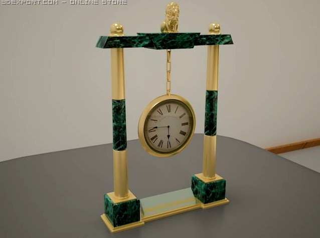 Souvenir clock 3D Model