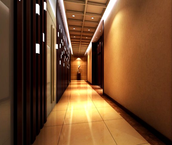 Corridor Spaces 081 3D Model