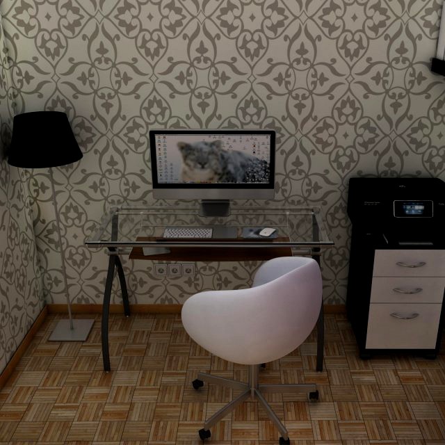 Office room 3D Model