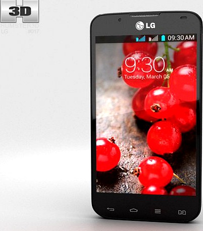 LG Optimus L7 II Dual P715 3D Model