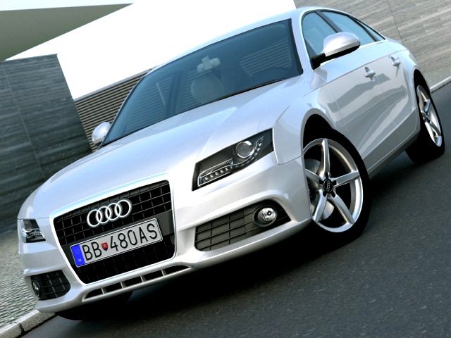 Audi A4 2008 3D Model
