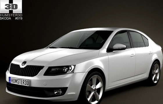 Skoda Octavia 2013 3D Model