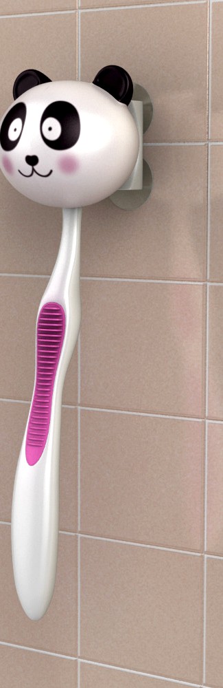 Toothbrush holder panda