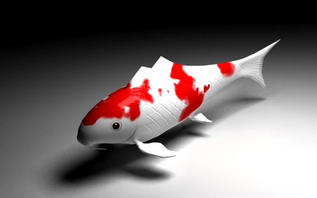 Koi 3D Model