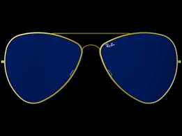 Ray. Ban Glasses by Autocad (with normal dimension)
