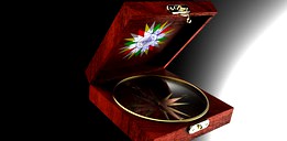 Compass in Jewelry Box