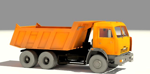 Kamaz 65115 3D Model