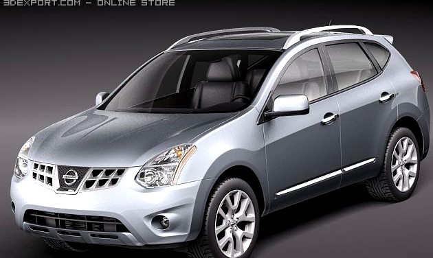 Nissan Rogue 3D Model