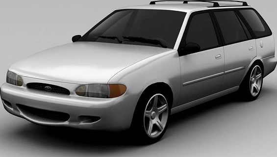 Ford Escort 1997 Wagon 3D Model