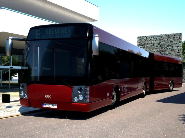 ARKbus 18 City Liner 3D Model
