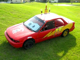 Roll cage: 1990-93 Honda Accord Mini Stock race car