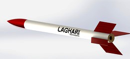 LAG II model rocket