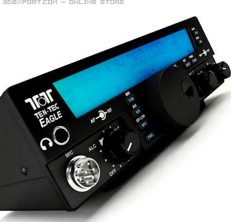 Ten Tec Eagle Transceiver 3D Model