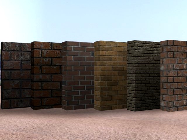 Bricks 6Pack 1 3D Model