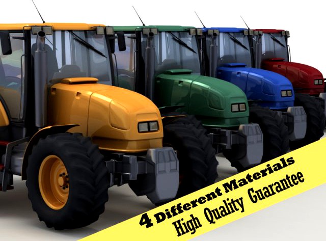 Tractor 3D Model