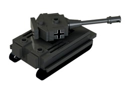 Lego Mini Tiger 1 Tank