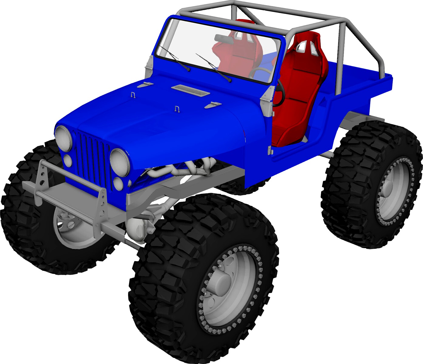 Jeep CJ5 Rock Crawler (1975)