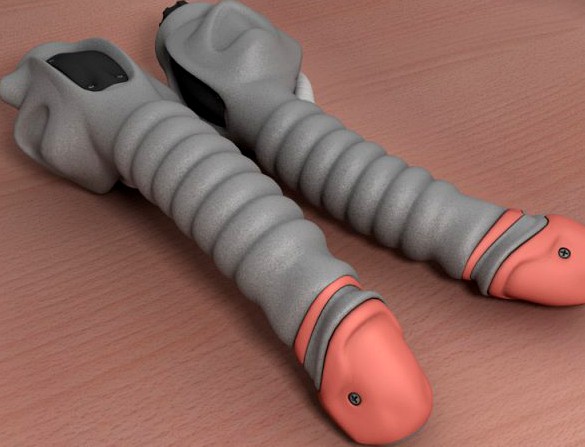 Penis shaped Vibrator 3D Model