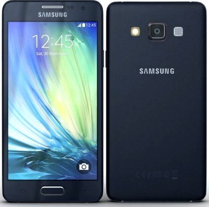 Samsung Galaxy A3 and A3 Duos Black 3D Model