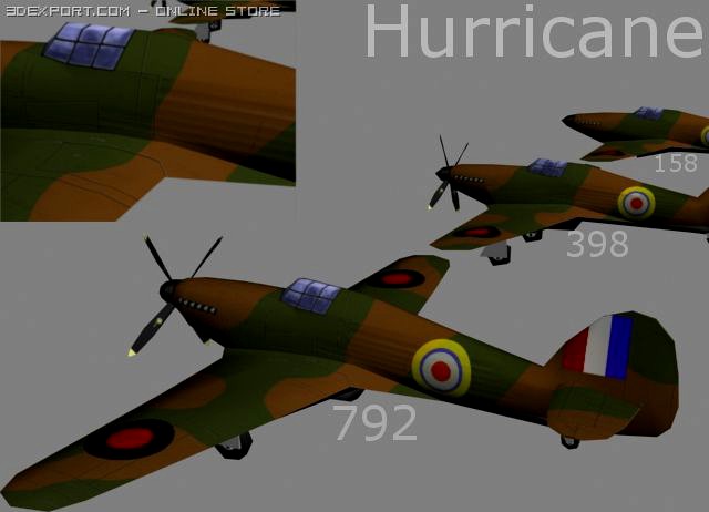 Hurricane 3D Model