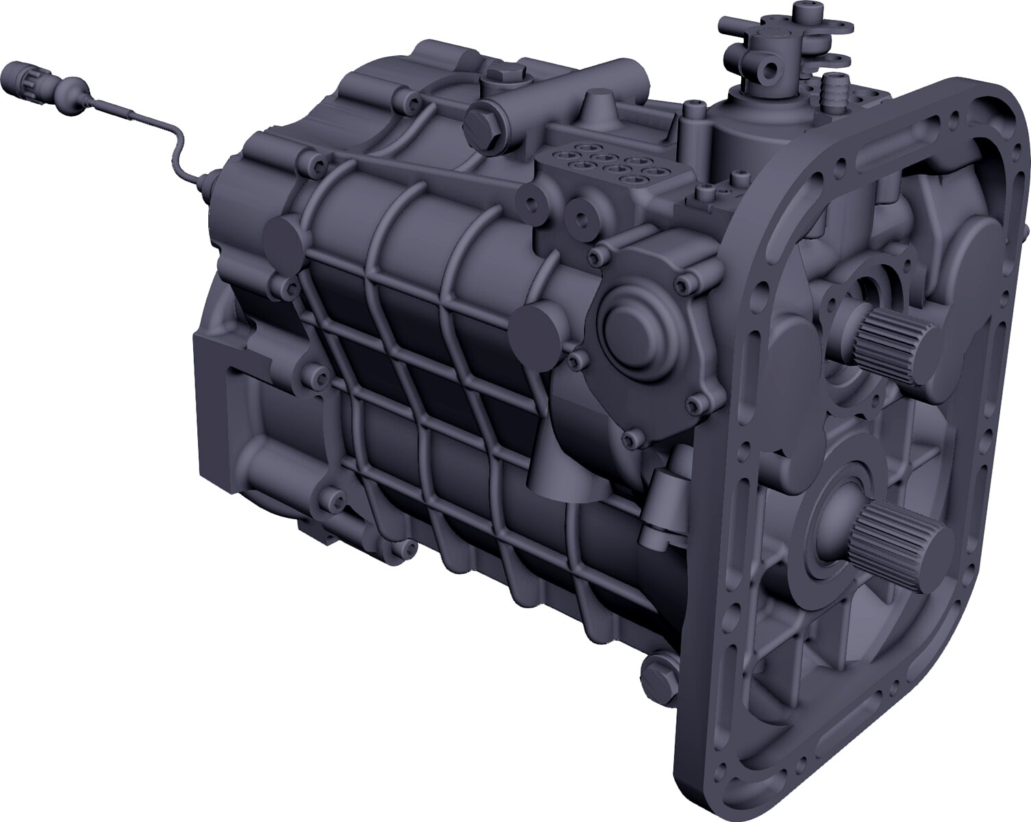 Gearbox Sadev BV SC90-20-SA 3D CAD Model