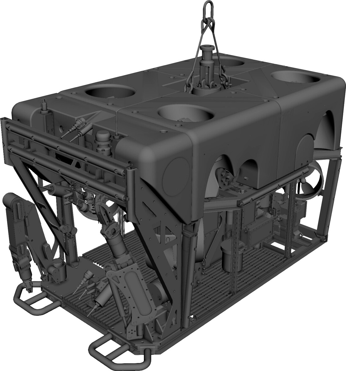 Triton XLS150 ROV 3D CAD Model