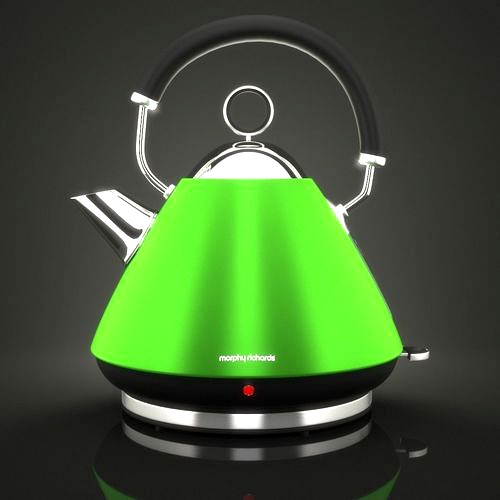 Accents Green Kettle