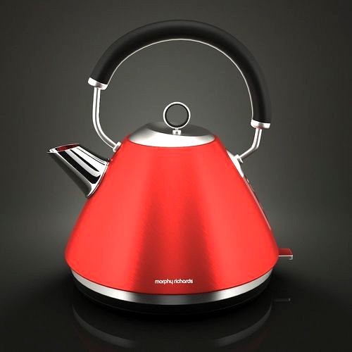Accents Red Traditional Kettle