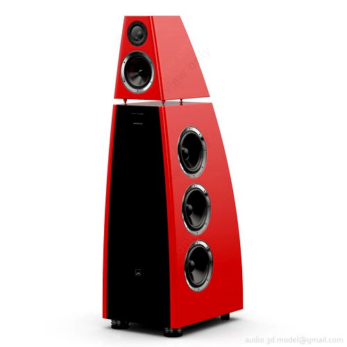 Meridian DSP8000 Red