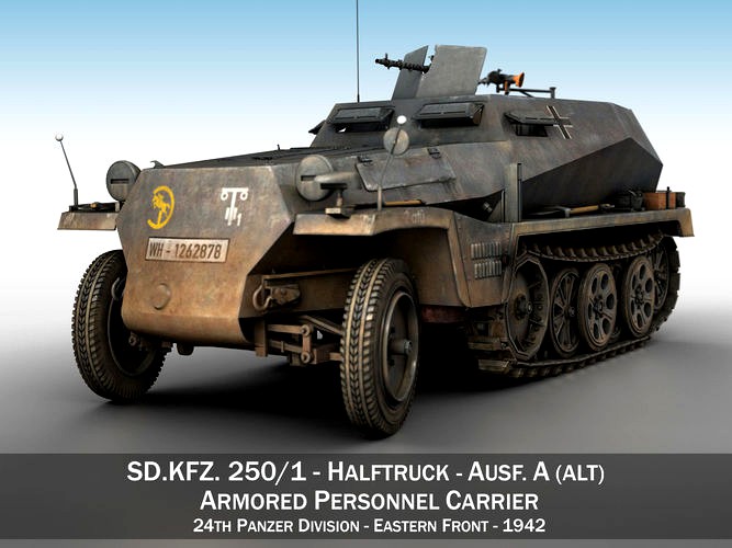 SDKFZ 250 - Halftruck  - 24PD