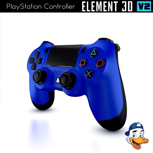 PlayStation Controller for Element 3D