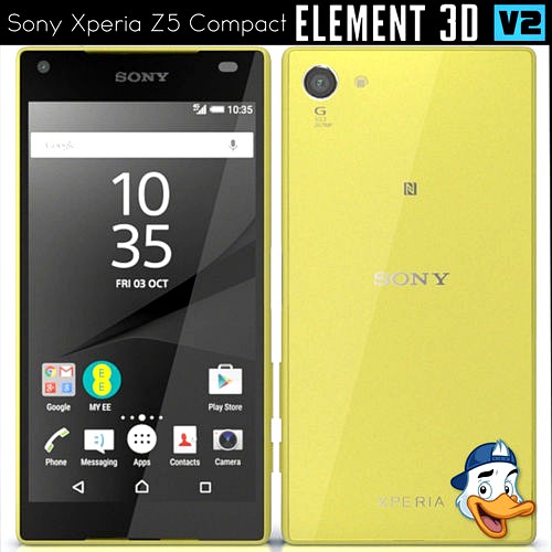 Sony Xperia Z5 Compact for Element 3D