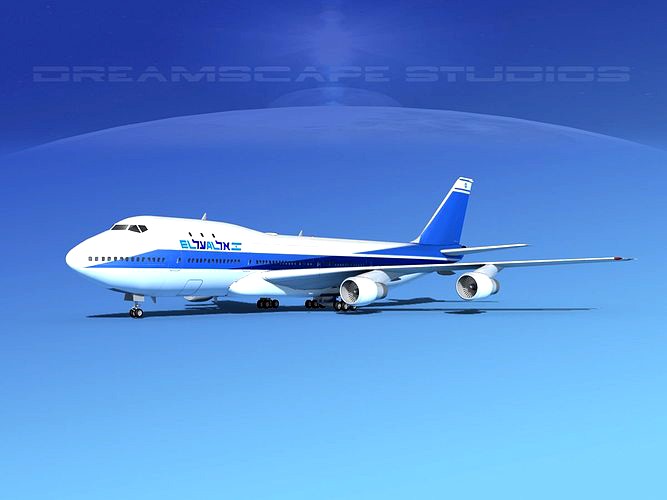 Boeing 747-100 Jumbo Jet El Al