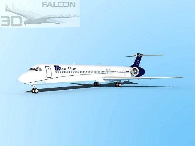 Falcon3D MD 80 Blue Line