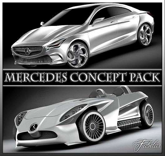 Mercedes Concept pack