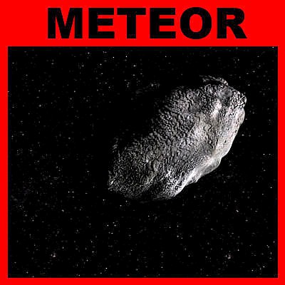Awesome METEOR - 3d model